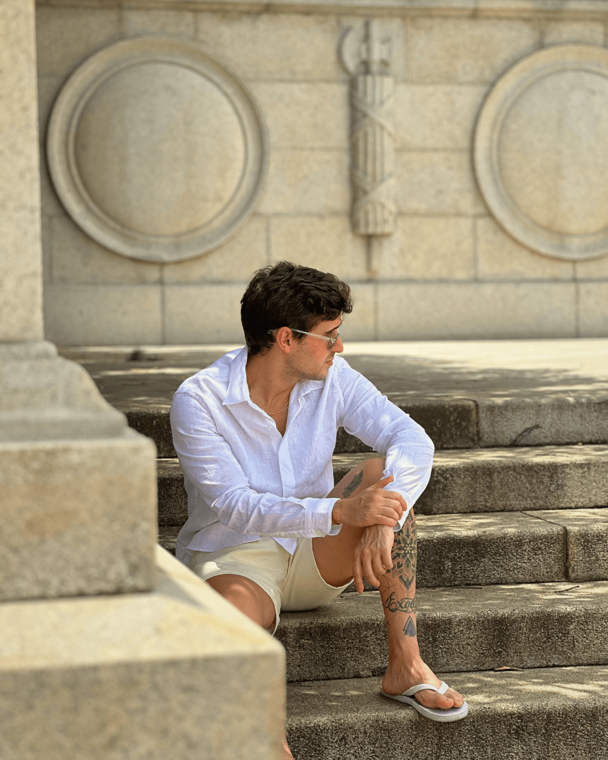 Bermuda Classic Sarja Off-White