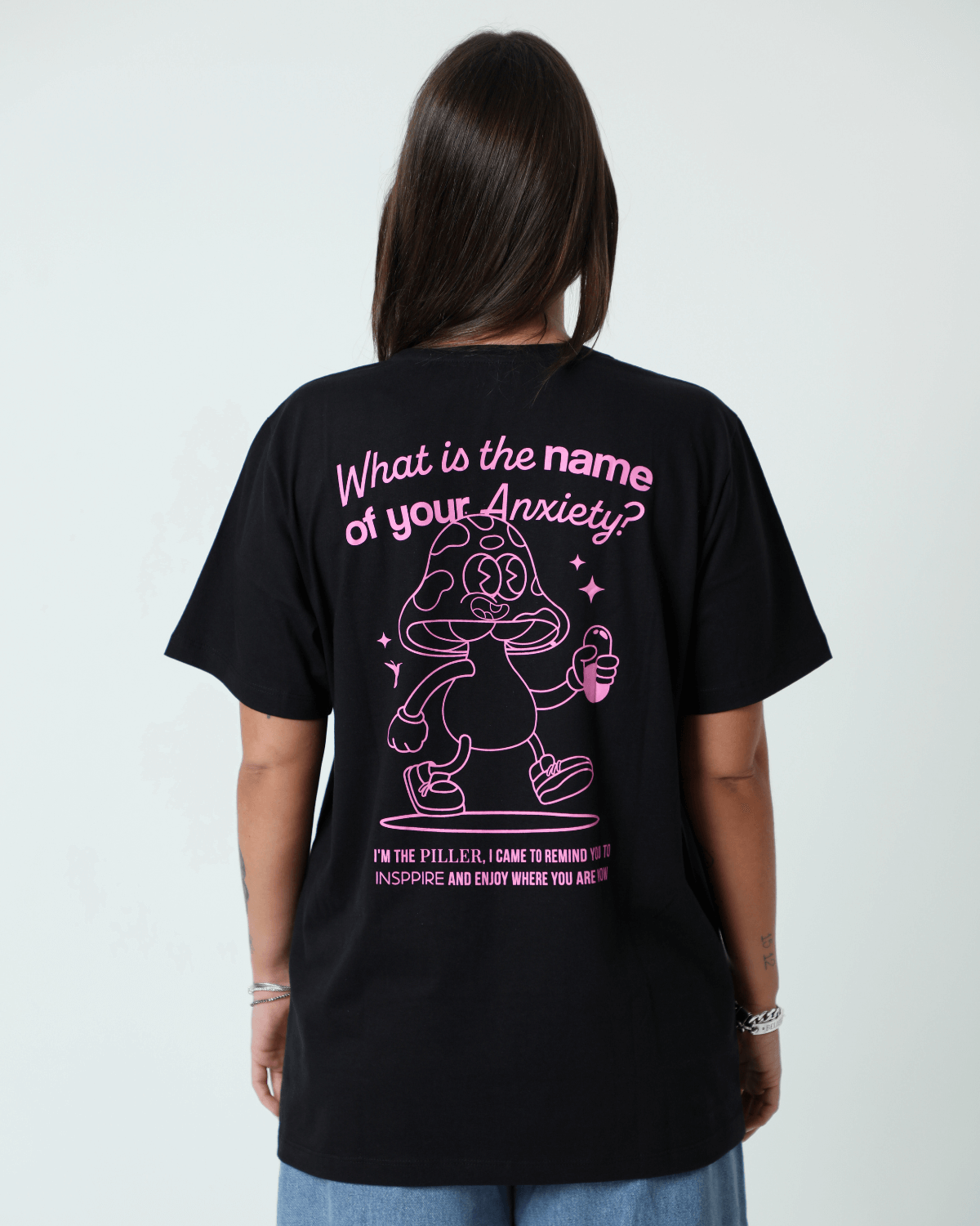 Camiseta Preta Anxiety