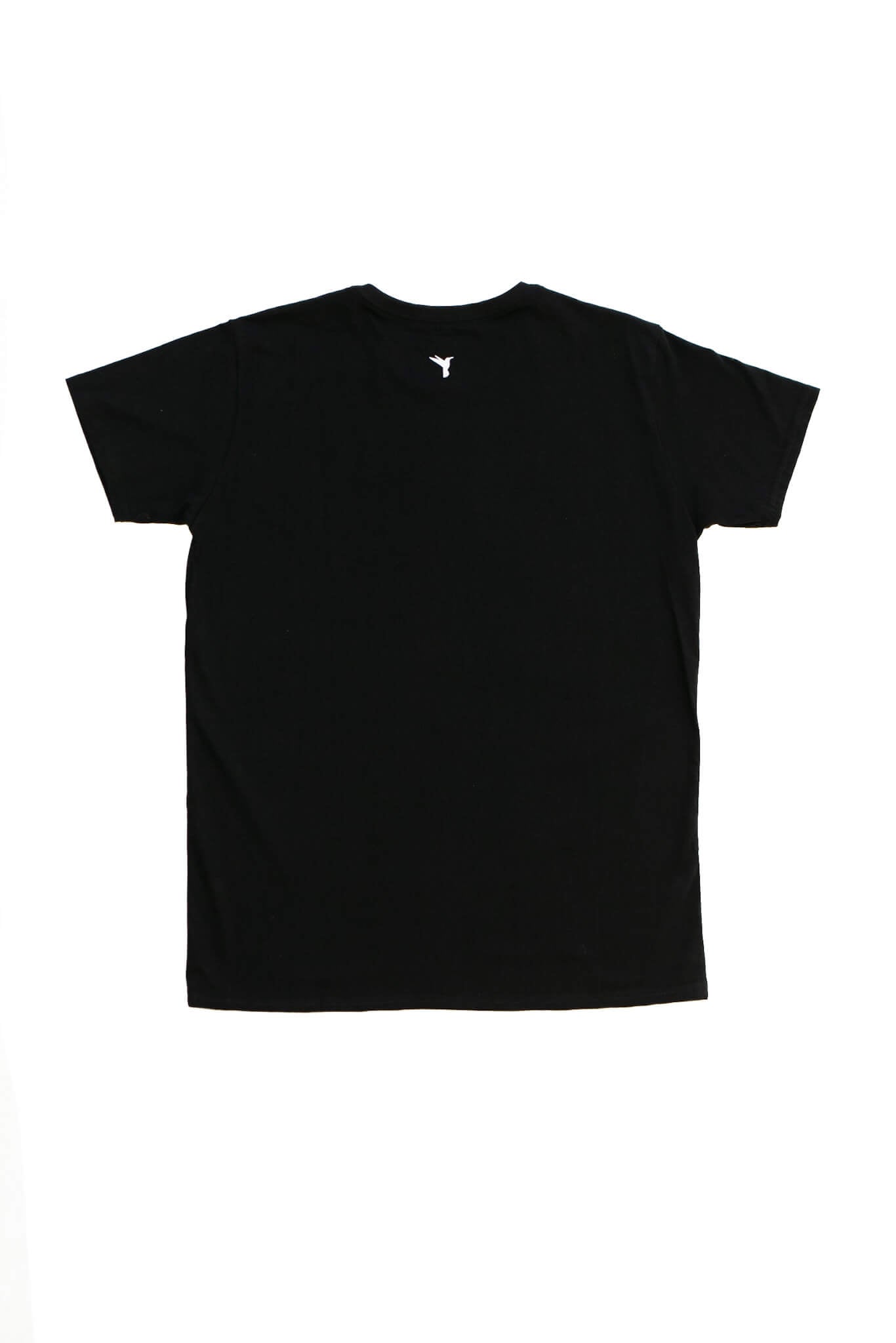 Camiseta Preta Overslim Minimal Logo